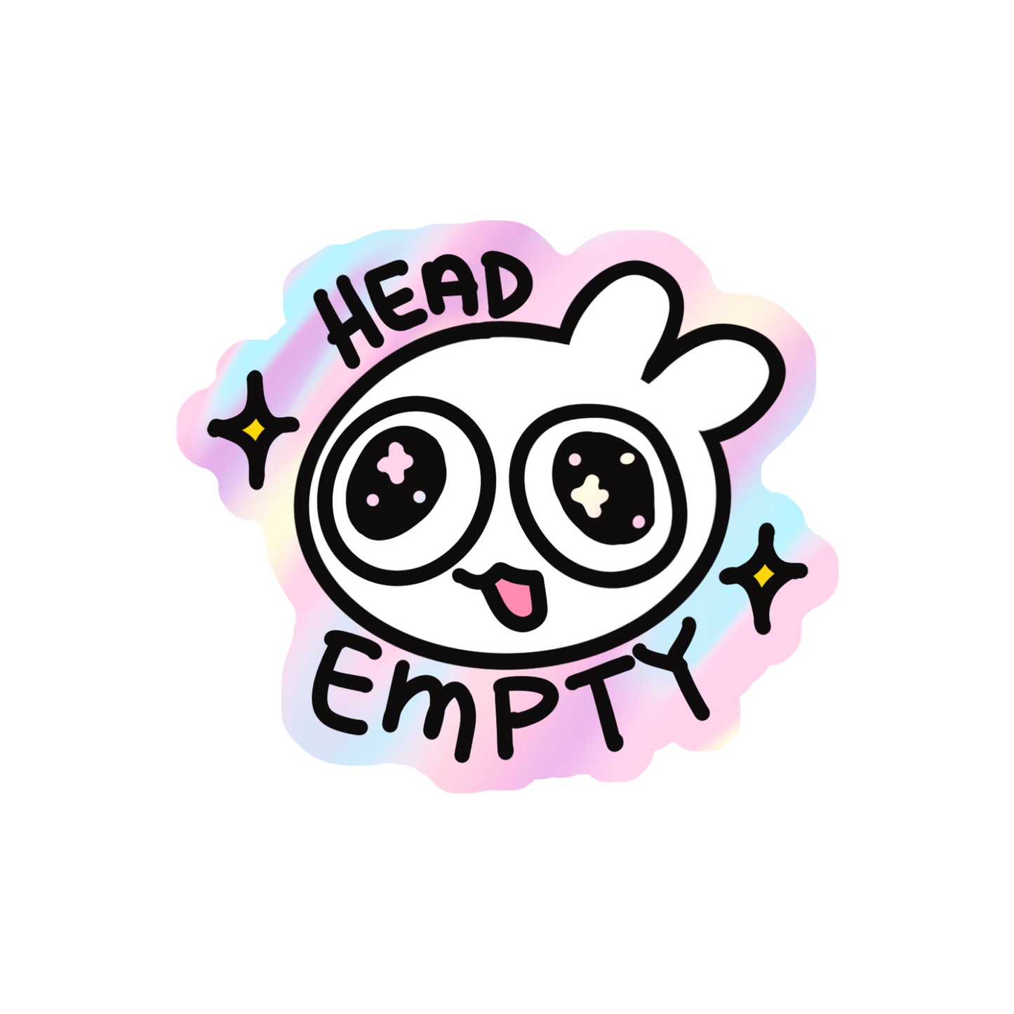 3" HOLO MOOD STICKERS