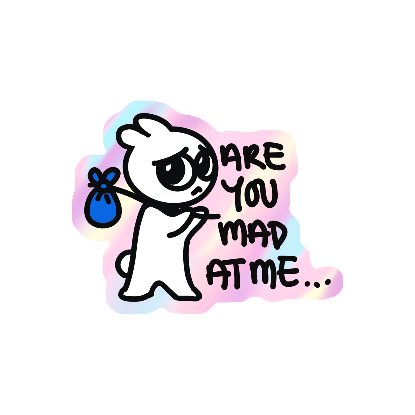 3" HOLO MOOD STICKERS