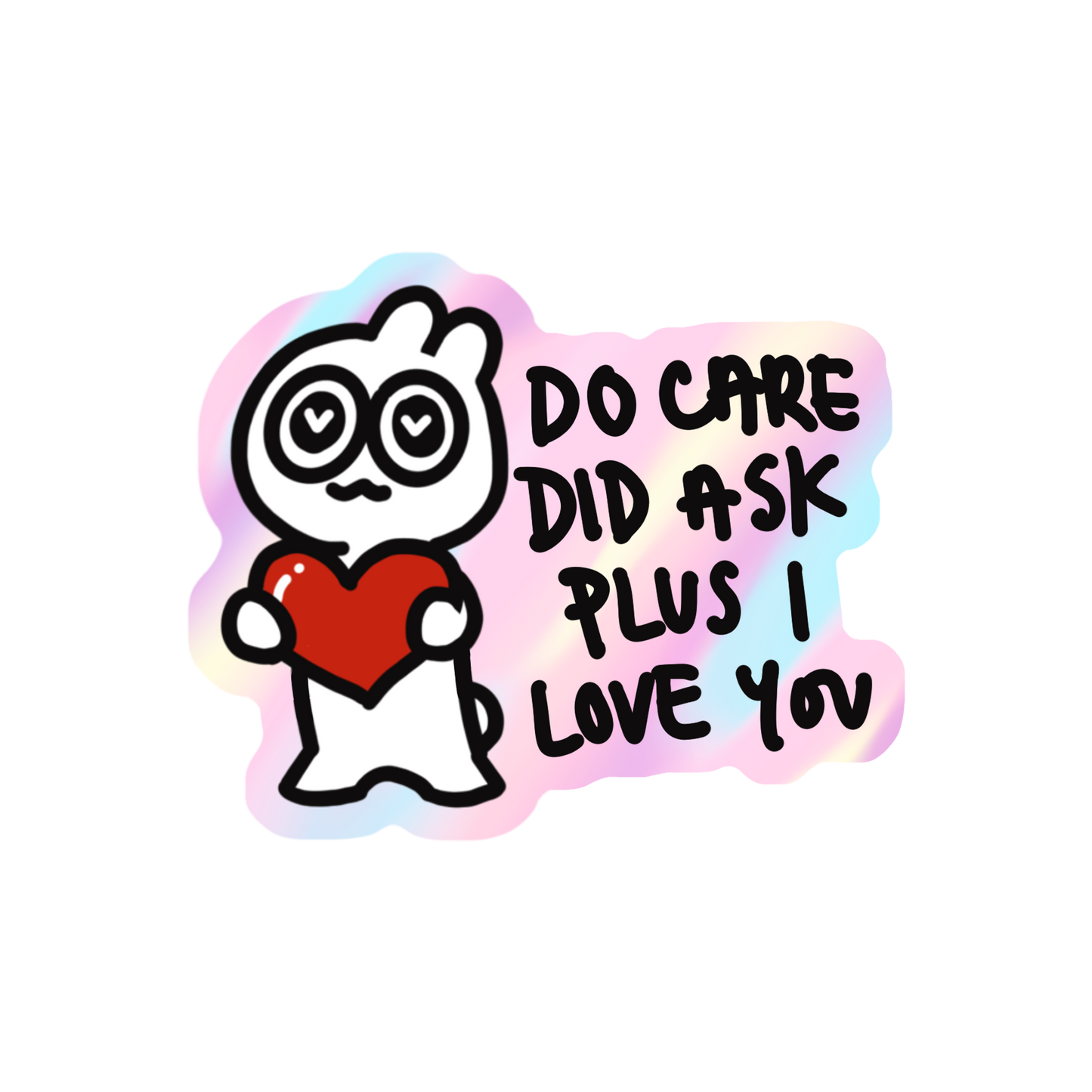 3" HOLO MOOD STICKERS