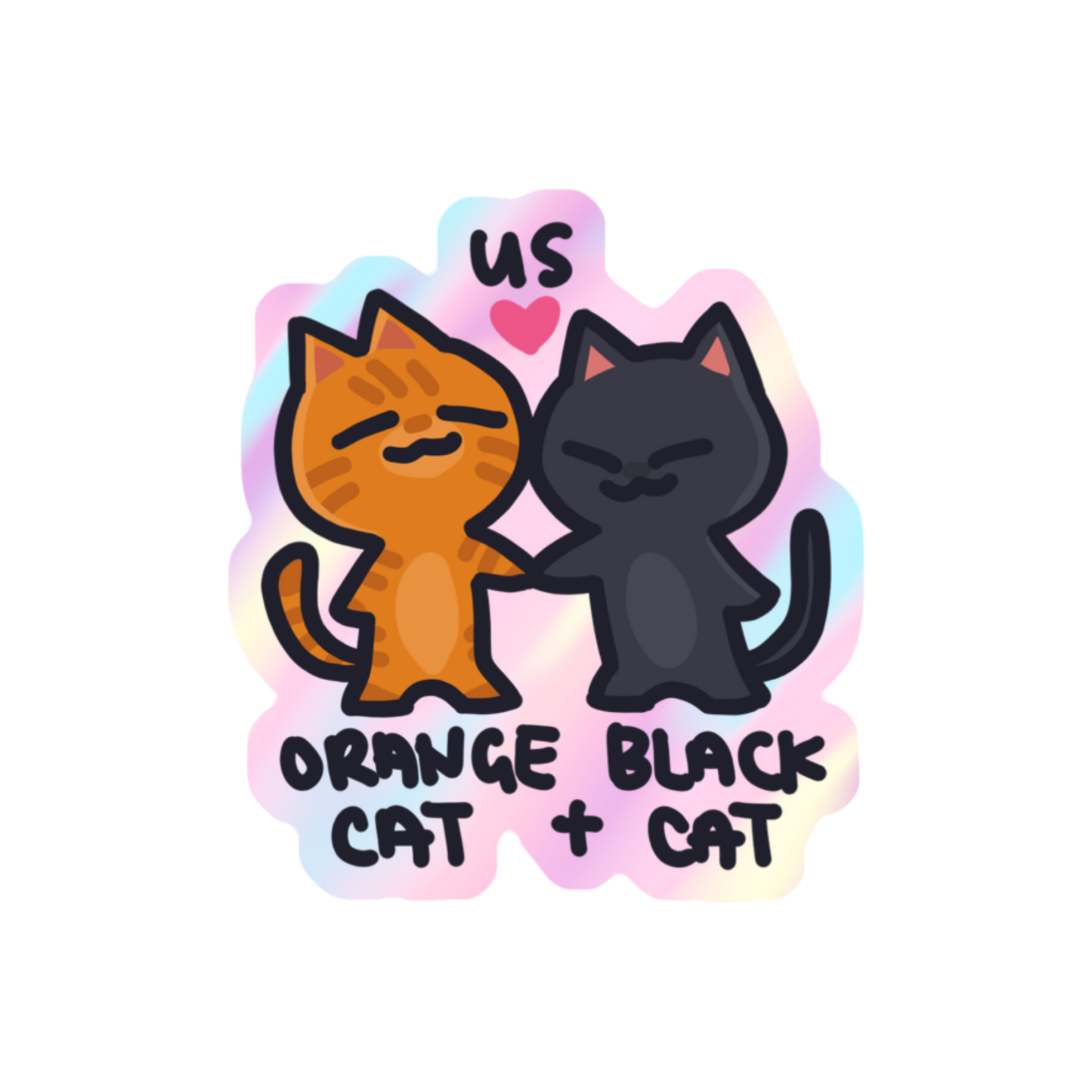 3" HOLO MOOD STICKERS