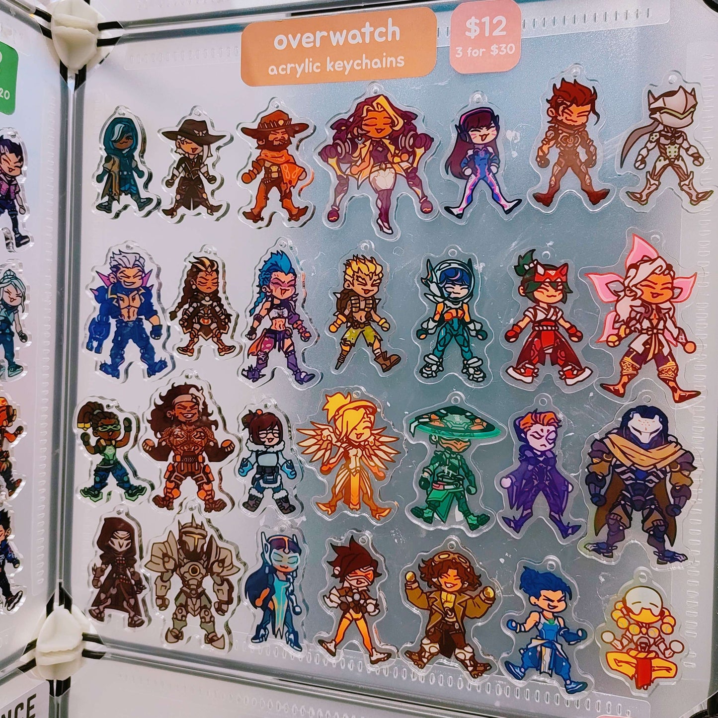 OVERWATCH BLOB CHARMS