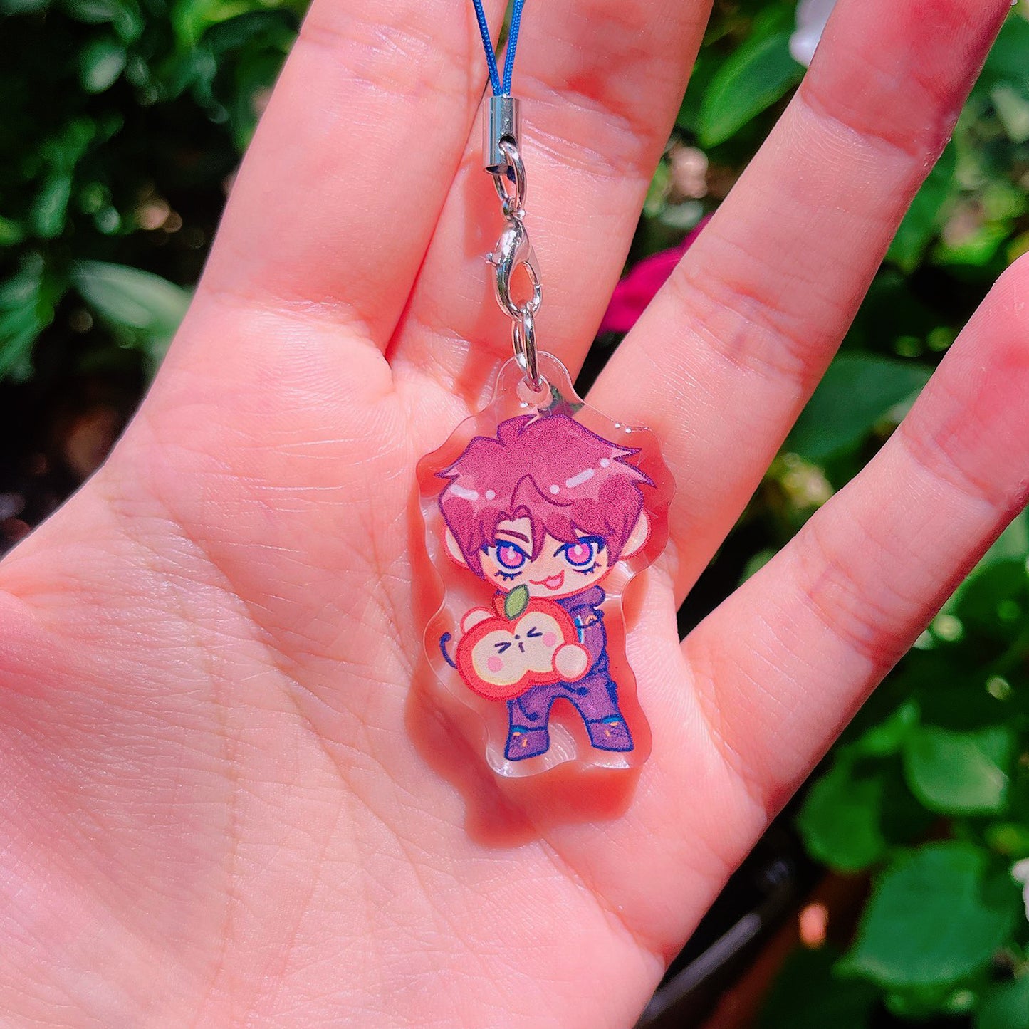 LOVE AND DEEPSPACE MINI PHONE CHARMS