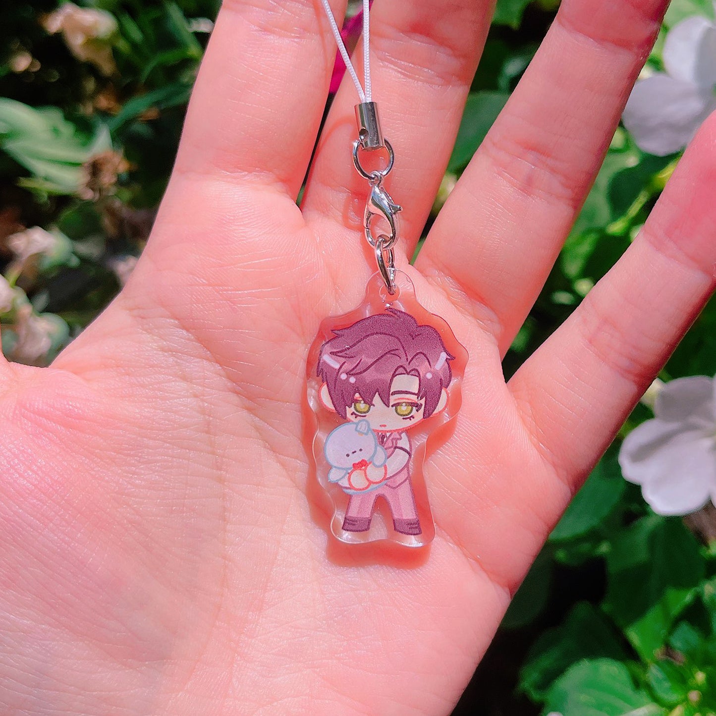 LOVE AND DEEPSPACE MINI PHONE CHARMS