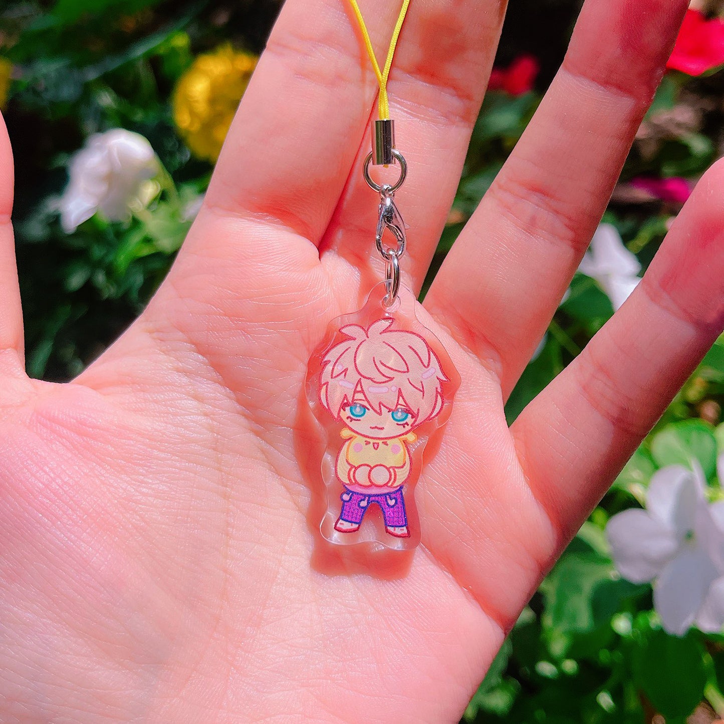 LOVE AND DEEPSPACE MINI PHONE CHARMS