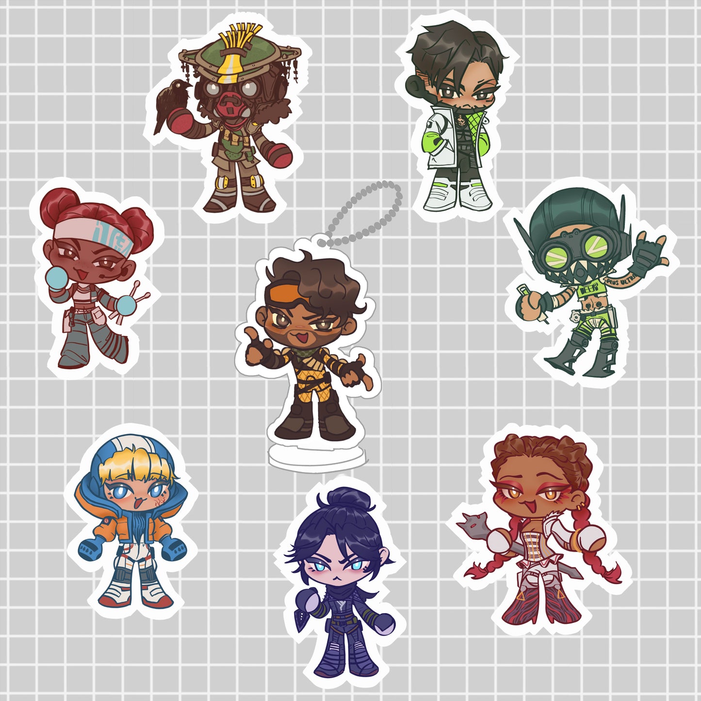 APEX LEGENDS STANDEE CHARMS