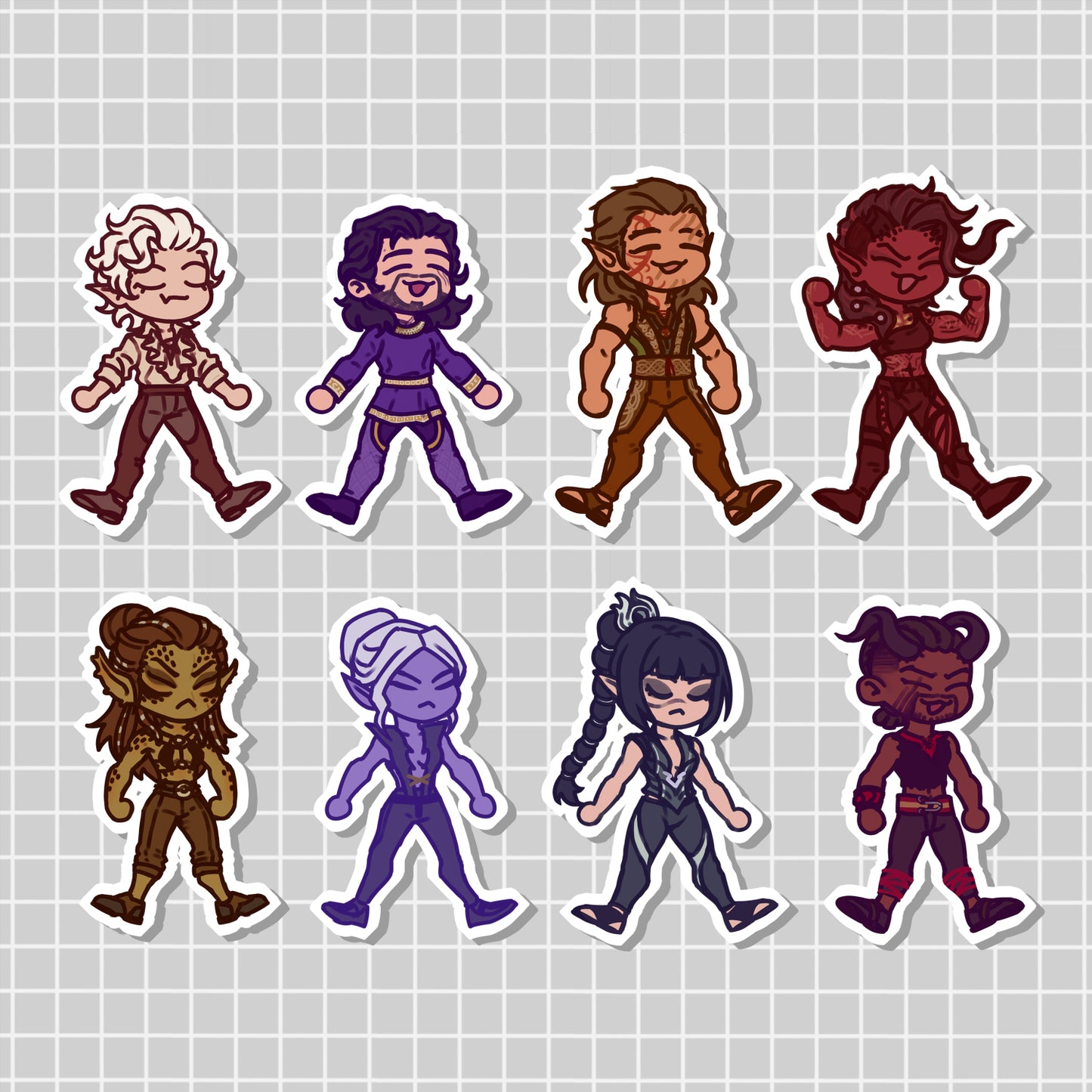 BALDUR'S GATE 3 BLOB CHARMS