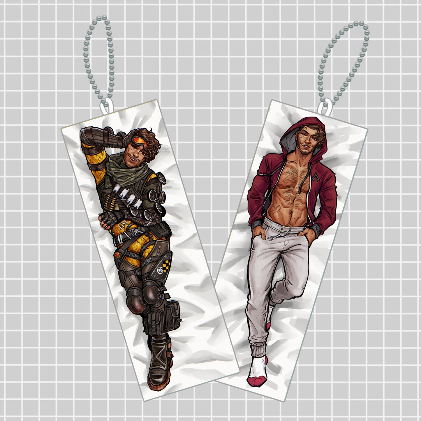 MIRAGE DAKIMAKURA KEYCHAIN
