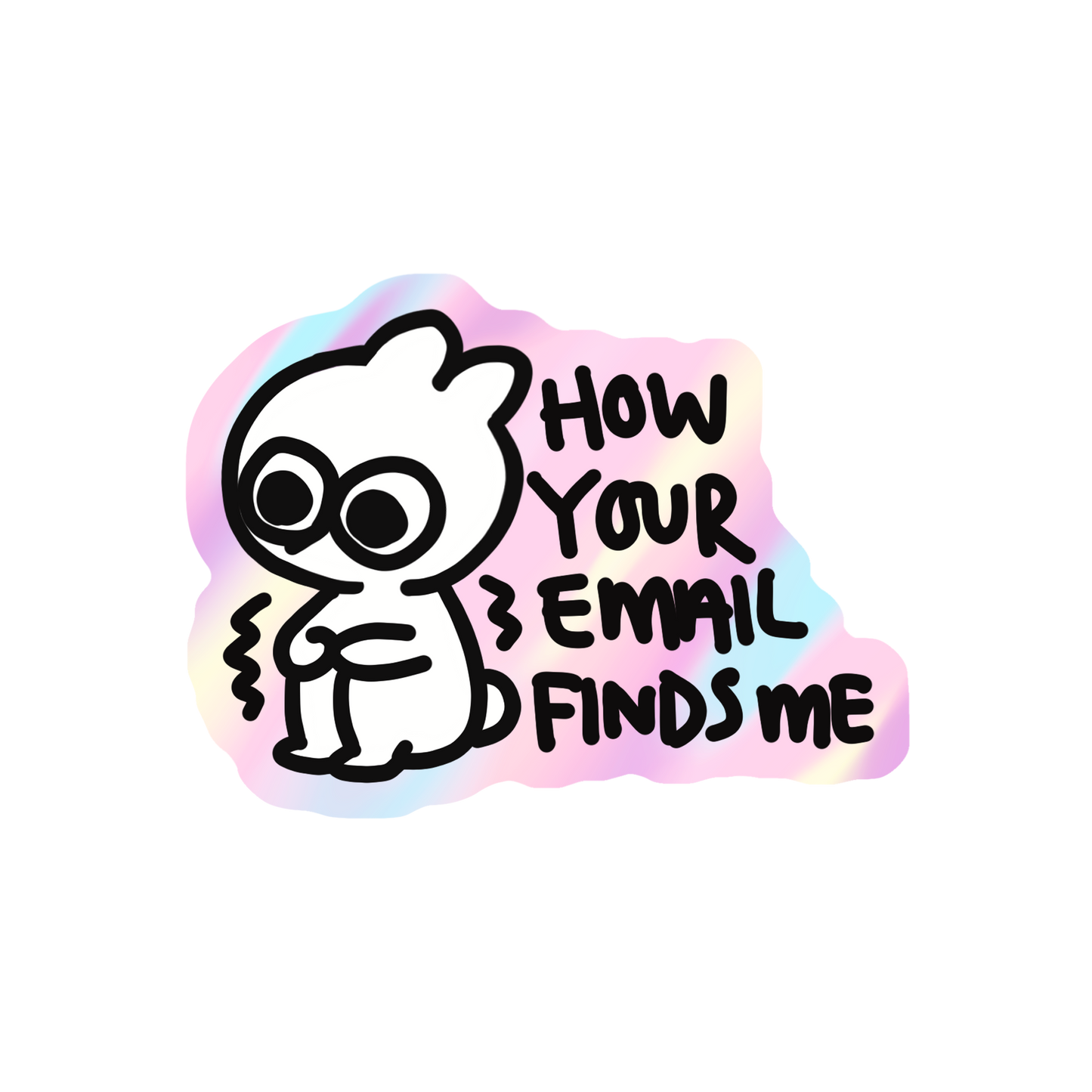 3" HOLO MOOD STICKERS