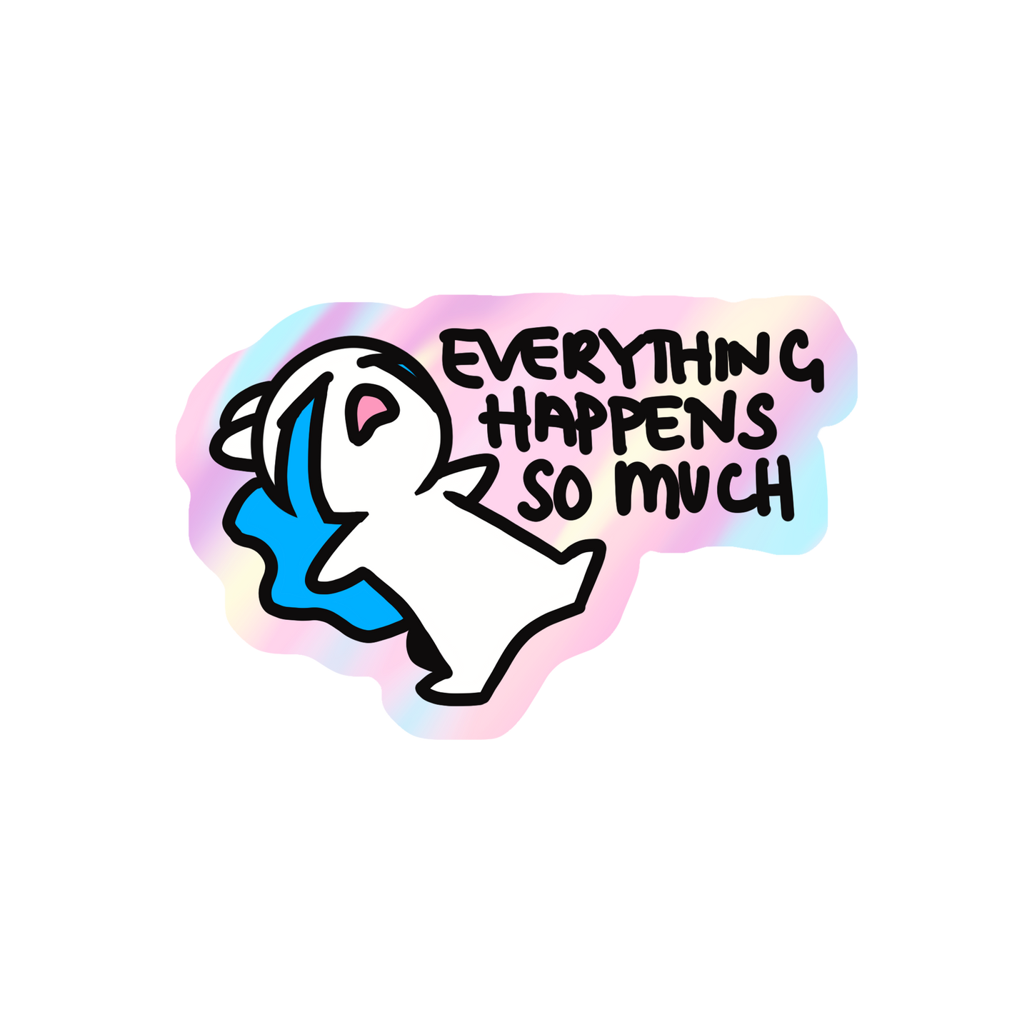 3" HOLO MOOD STICKERS