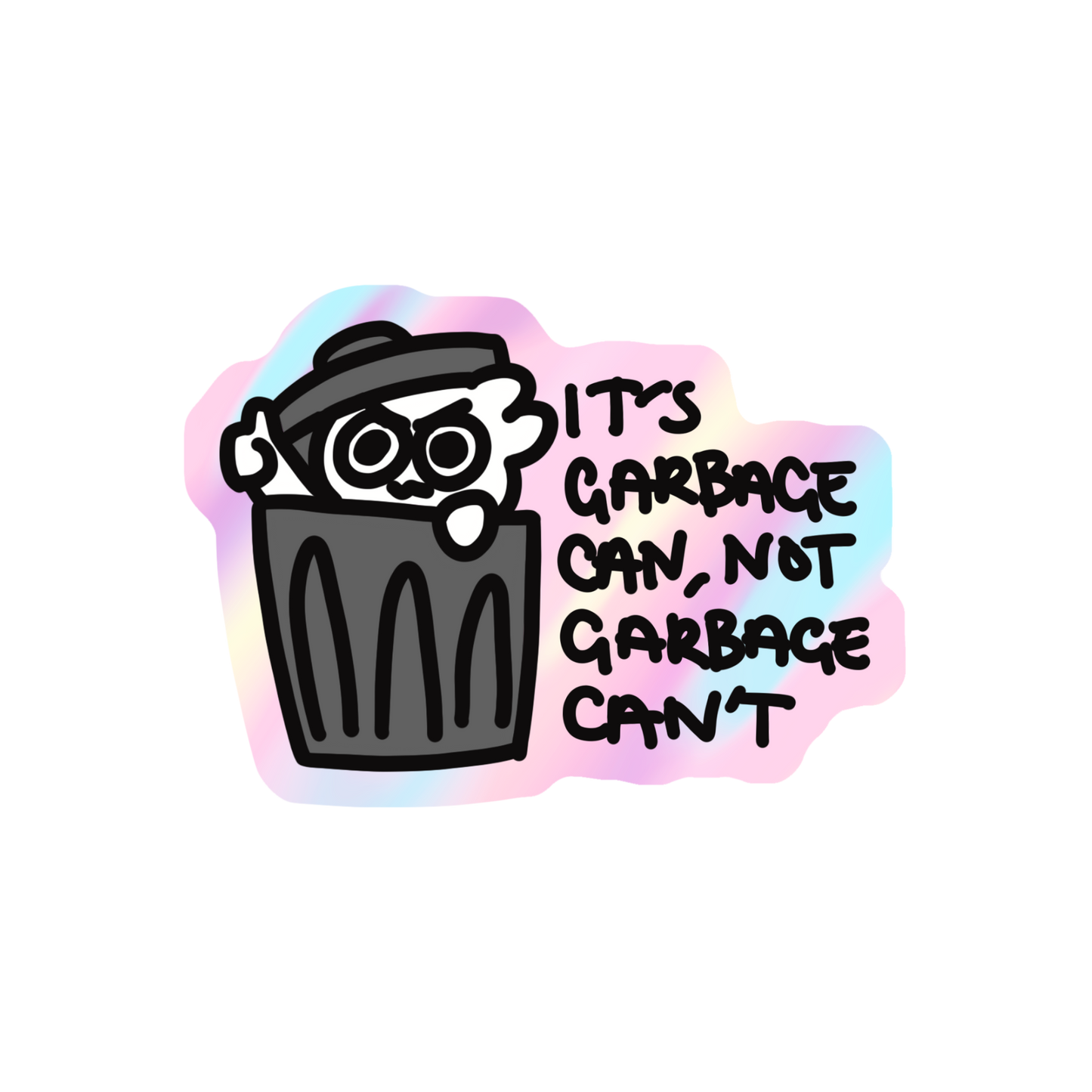 3" HOLO MOOD STICKERS