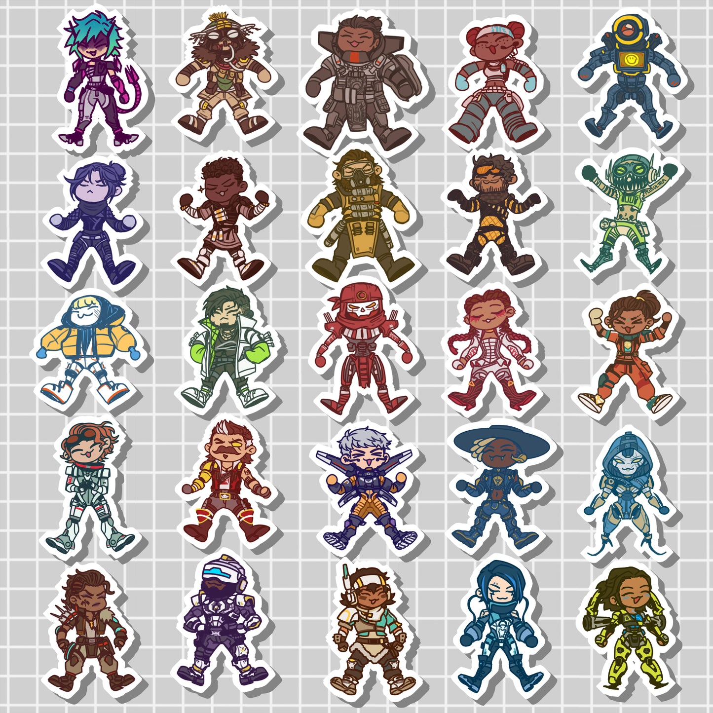 APEX LEGENDS BLOB CHARMS