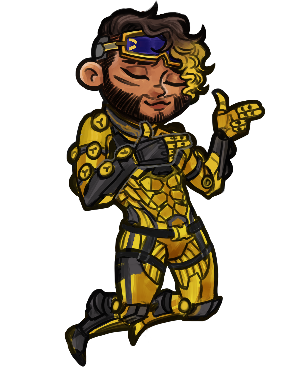 2.5" APEX LEGENDS LEGENDARY SKIN STICKERS