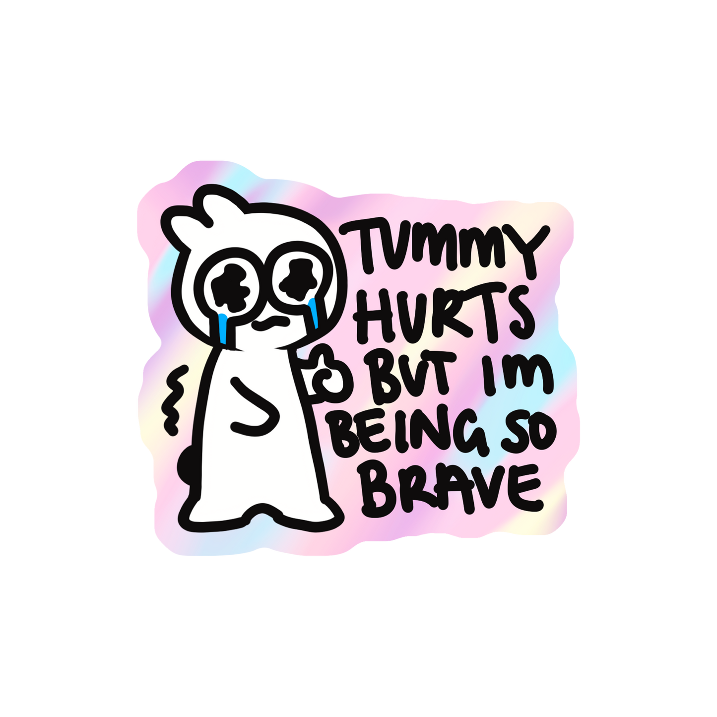 3" HOLO MOOD STICKERS