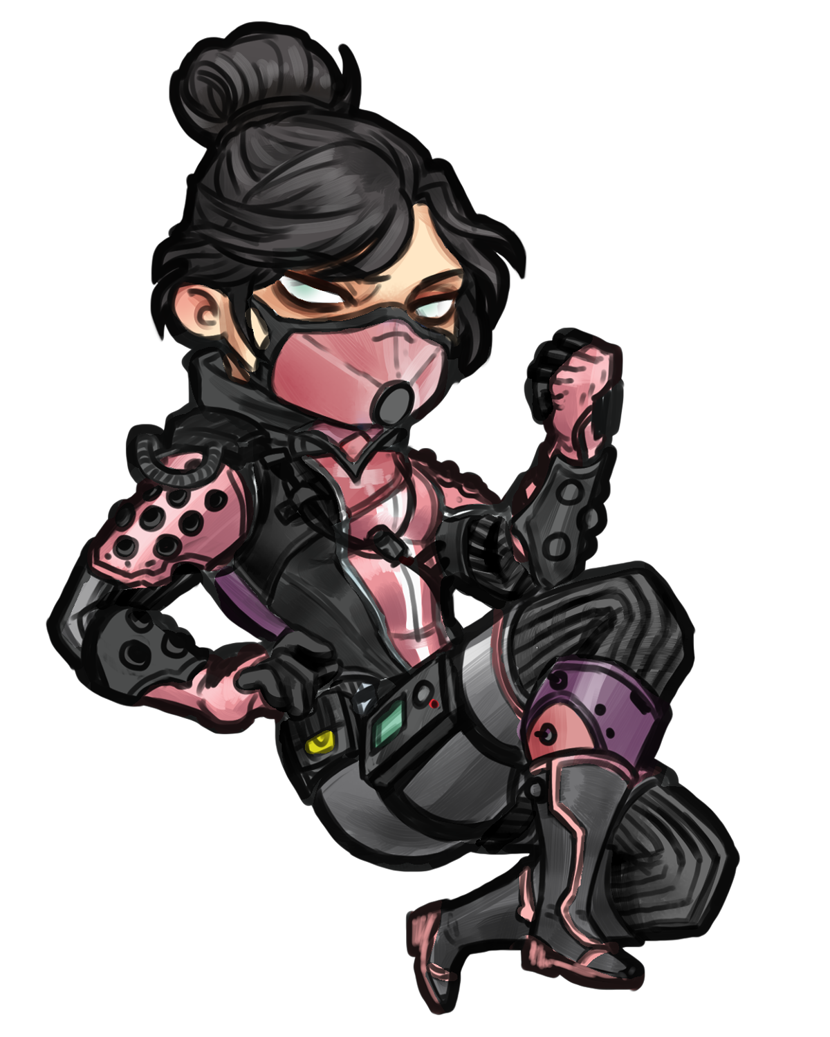 2.5" APEX LEGENDS LEGENDARY SKIN STICKERS