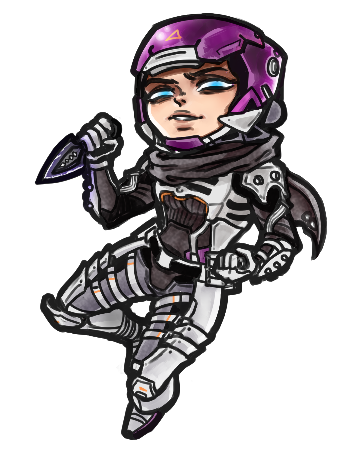 2.5" APEX LEGENDS LEGENDARY SKIN STICKERS