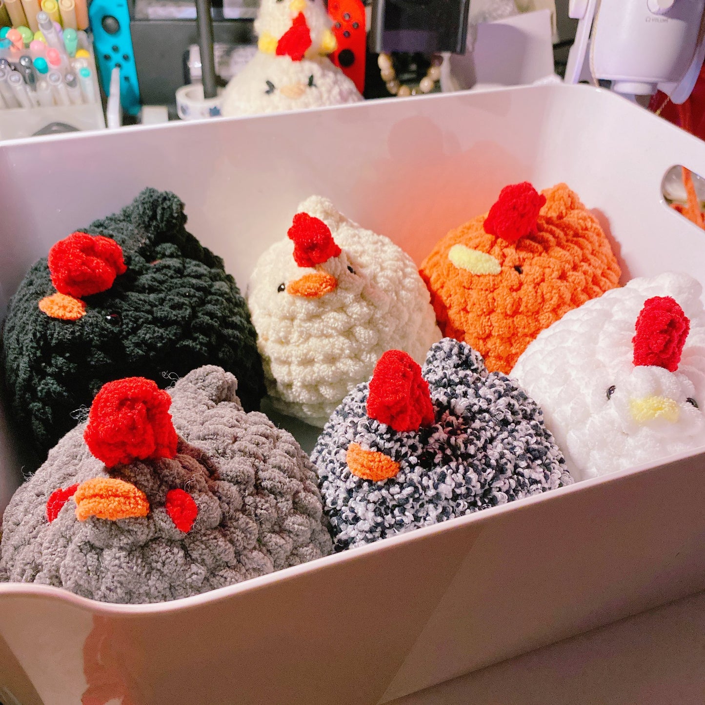 CROCHET CHICKEN