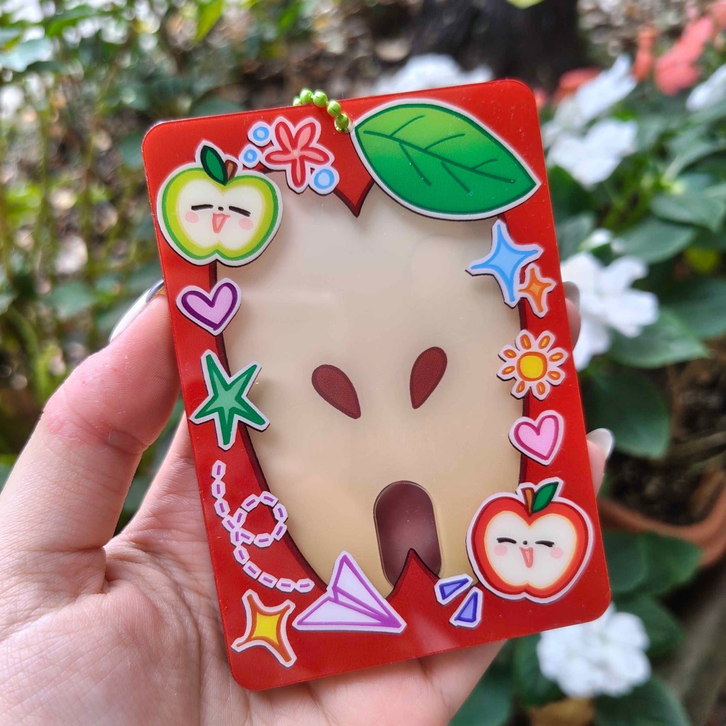 acrylic photocard holder keychains