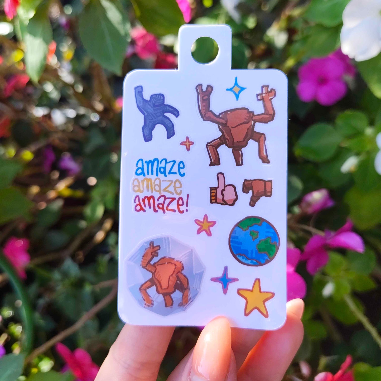 project hail mary rocky mini sticker sheet
