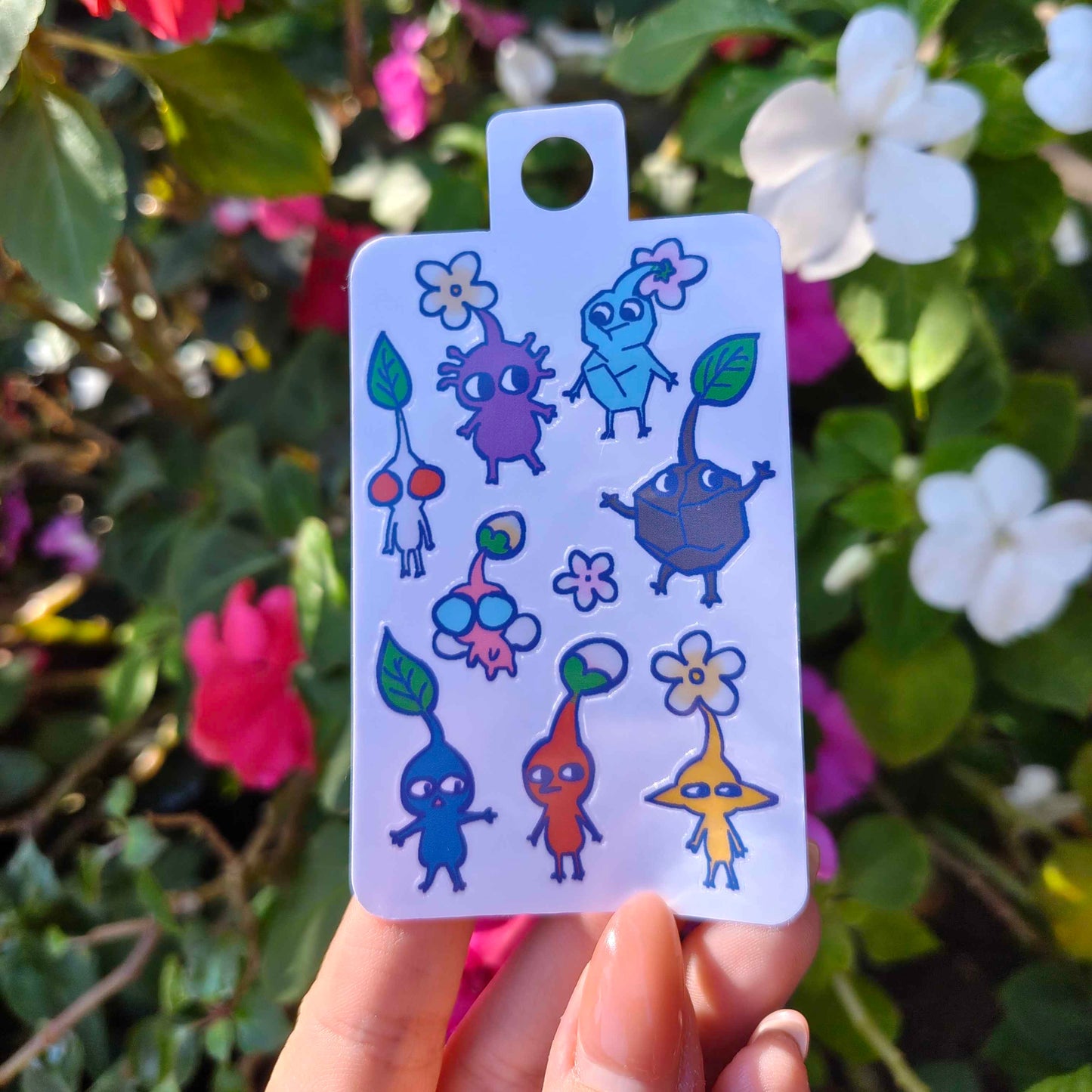 pikmin mini sticker sheet