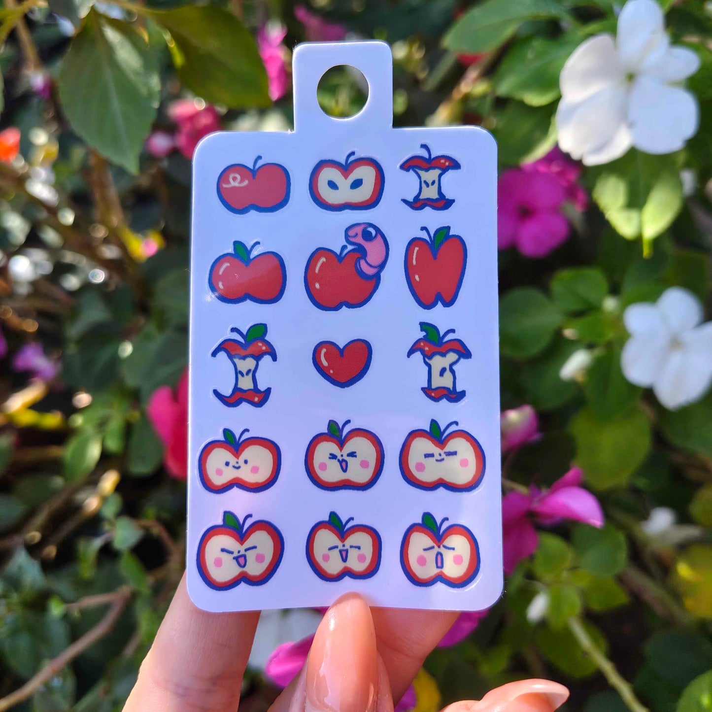 apple mini sticker sheet