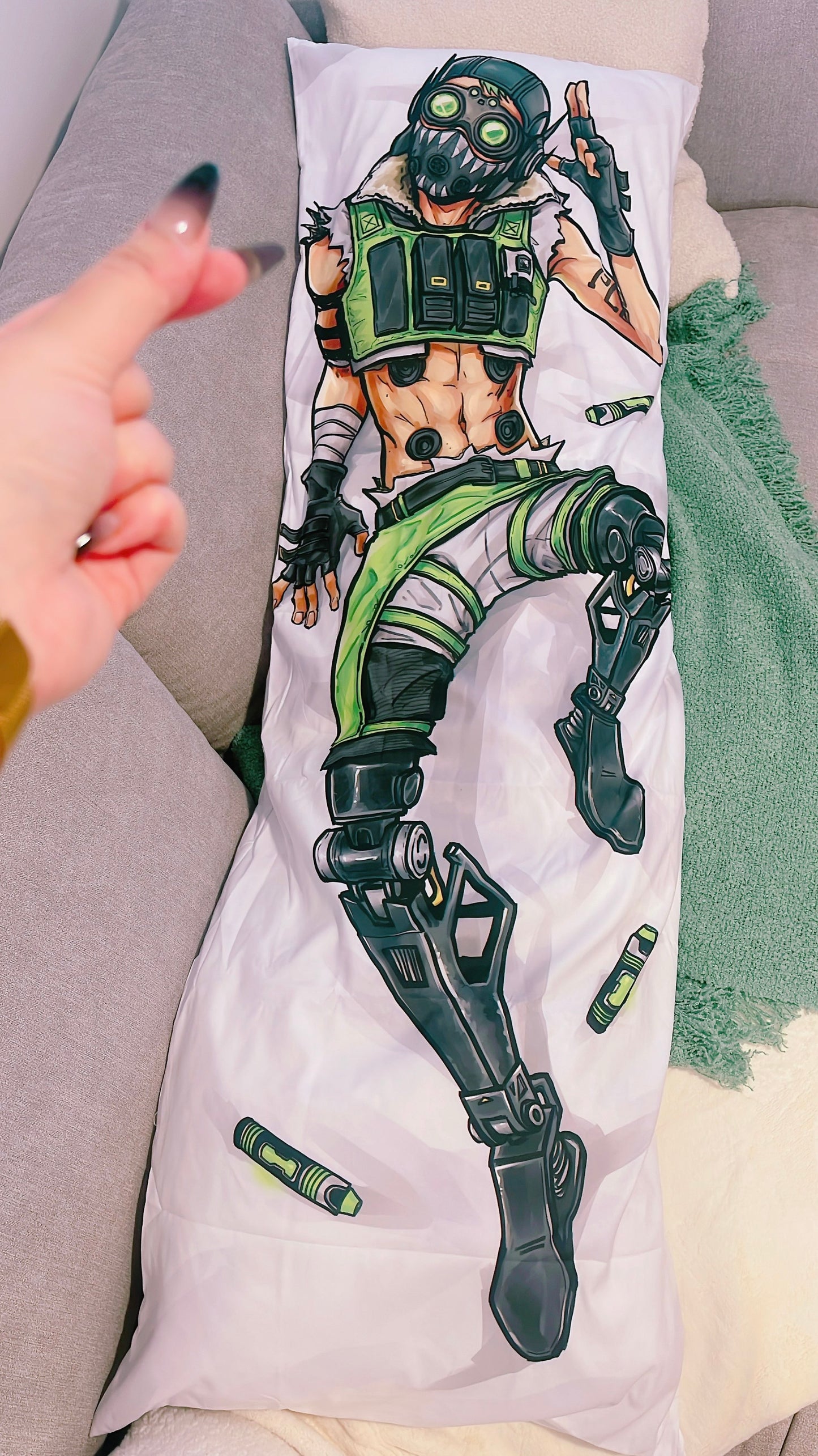 OCTANE DAKIMAKURA BODY PILLOW CASE