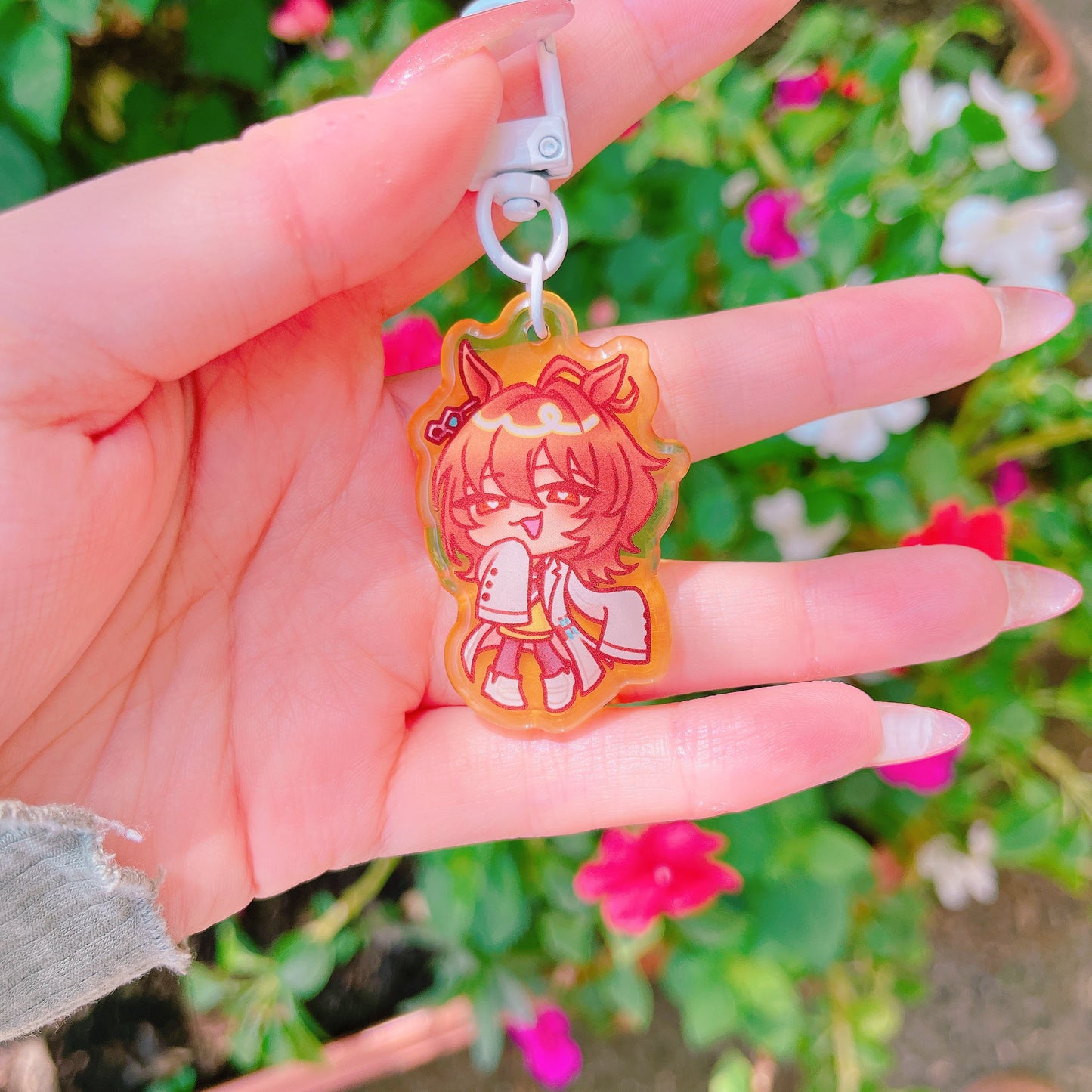 UMAMUSUME ROUNDED ACRYLIC CHARMS