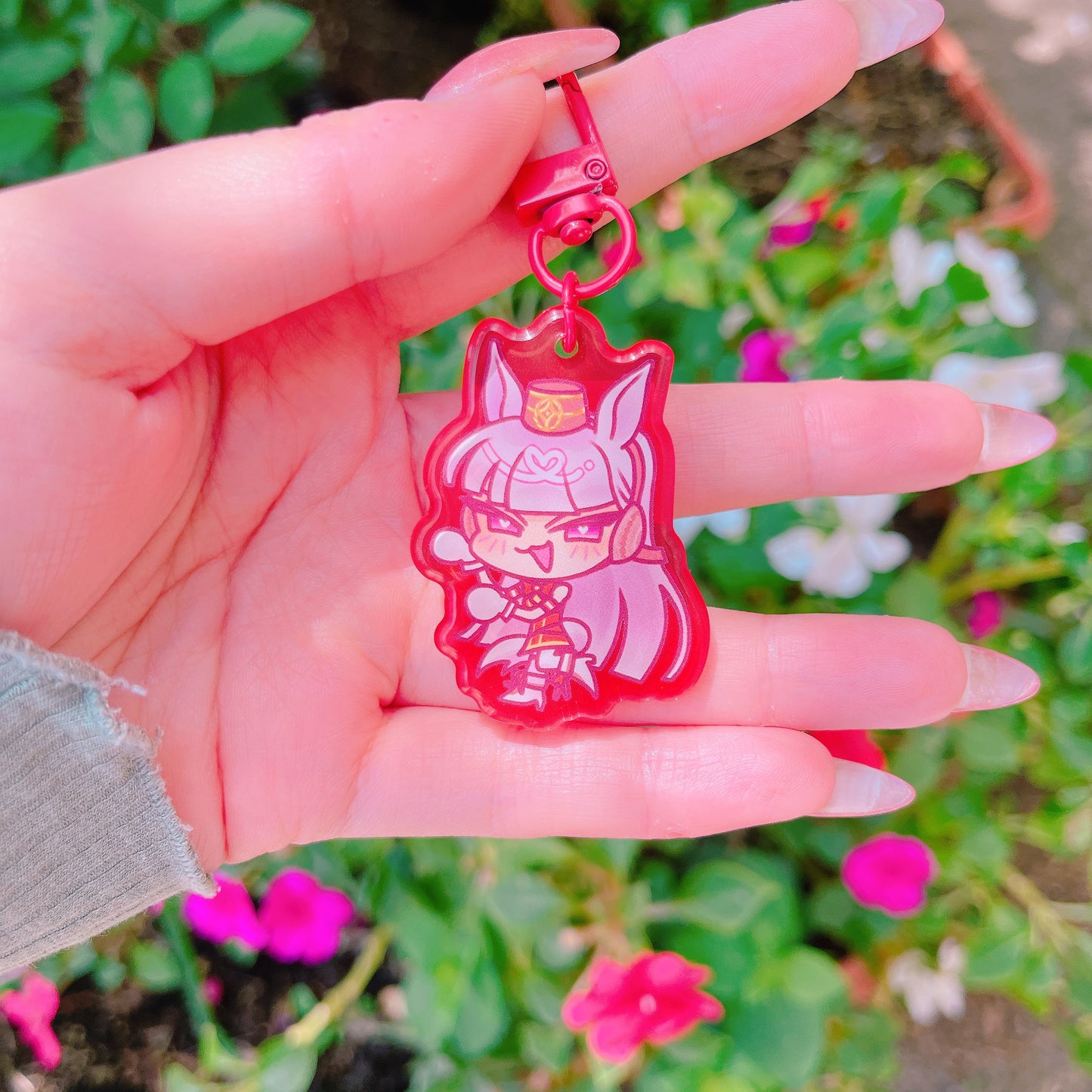 UMAMUSUME ROUNDED ACRYLIC CHARMS