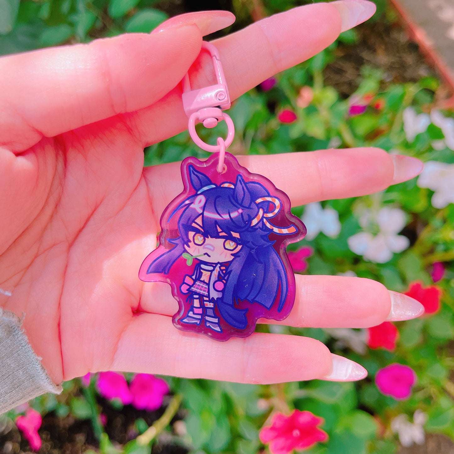 UMAMUSUME ROUNDED ACRYLIC CHARMS