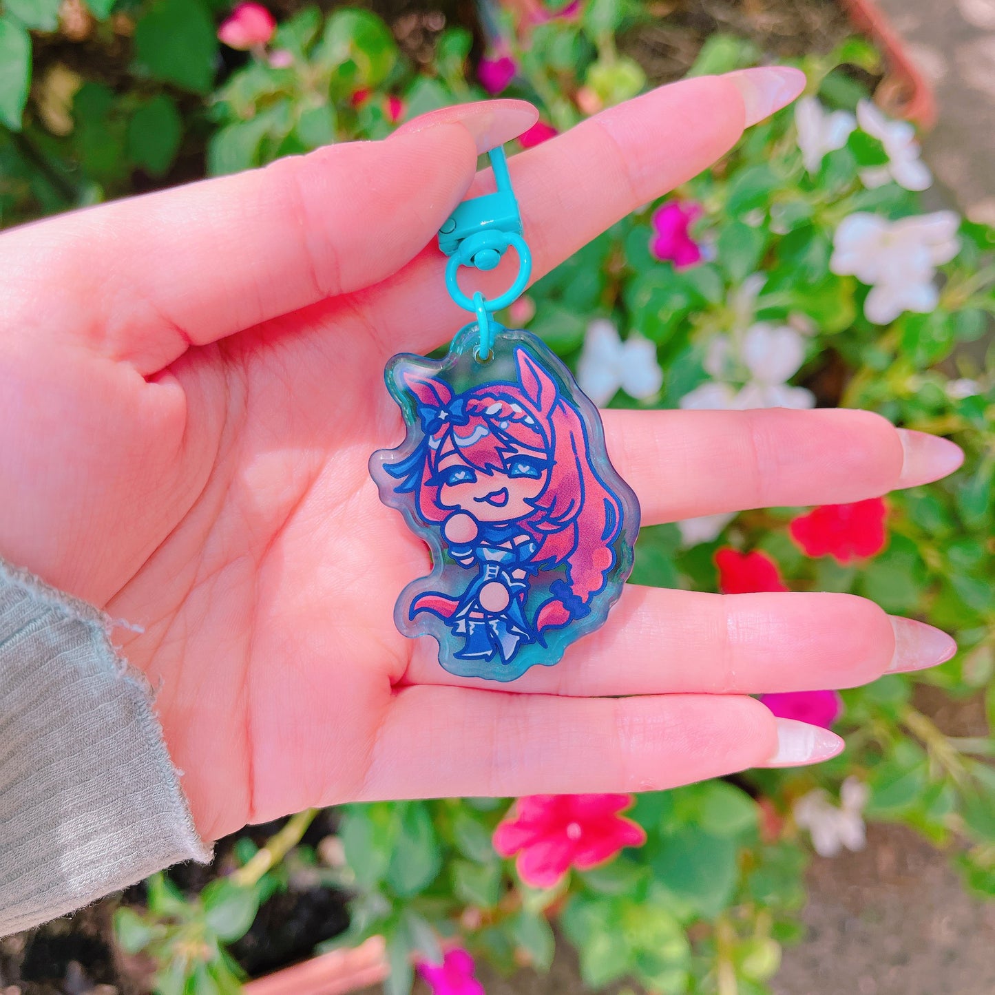 UMAMUSUME ROUNDED ACRYLIC CHARMS