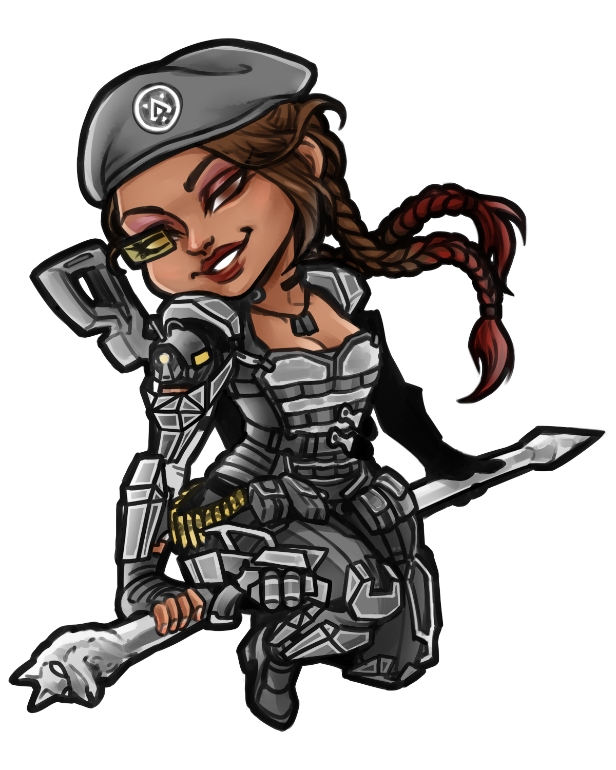 2.5" APEX LEGENDS LEGENDARY SKIN STICKERS