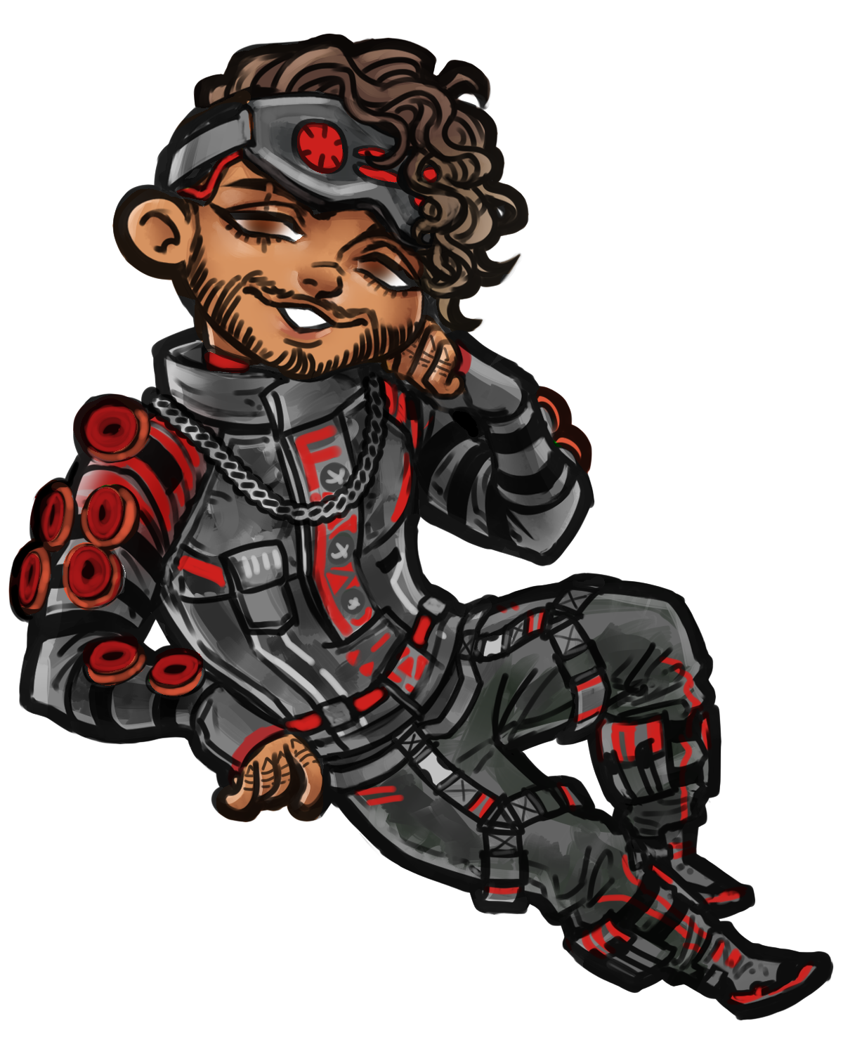 2.5" APEX LEGENDS LEGENDARY SKIN STICKERS