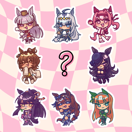 UMAMUSUME ROUNDED ACRYLIC CHARMS